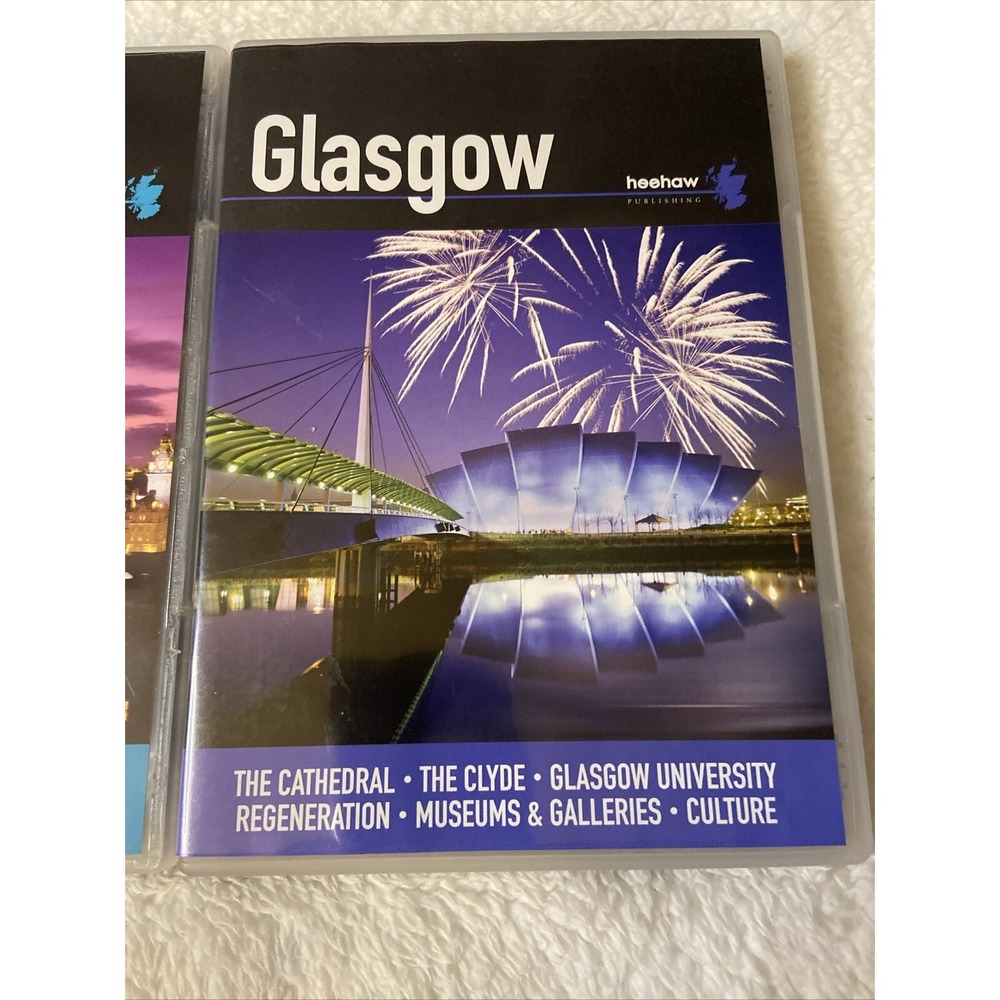 Edinburgh Capital Of The‎ North & Glasgow Dvd City Your History Lot Of 2 Travel - Picture 3 of 15